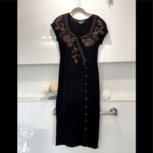 CAROLE LITTLE midi wool mix